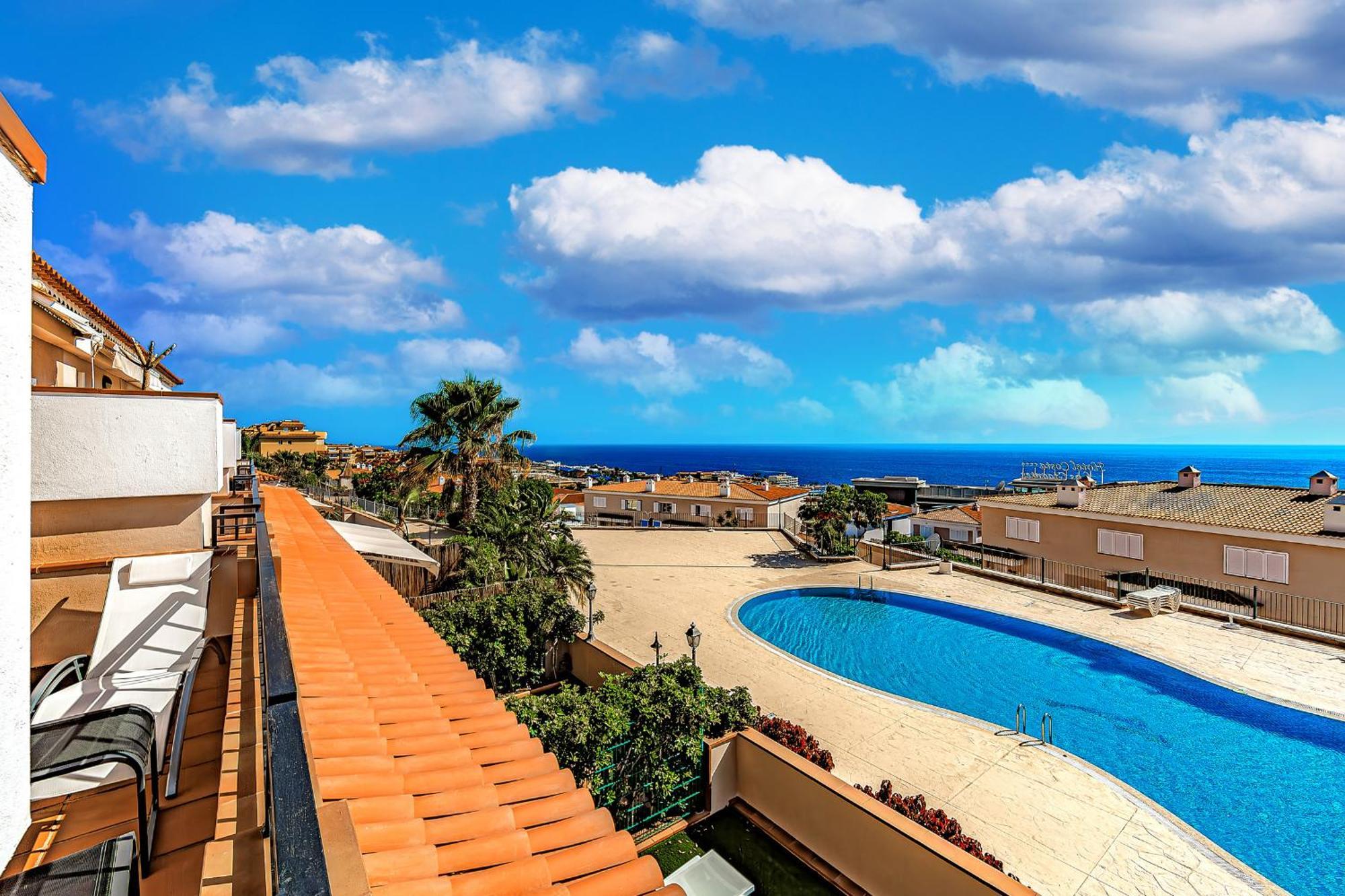 Spacious Ocean View Family Townhouse Puerto de Santiago  Esterno foto