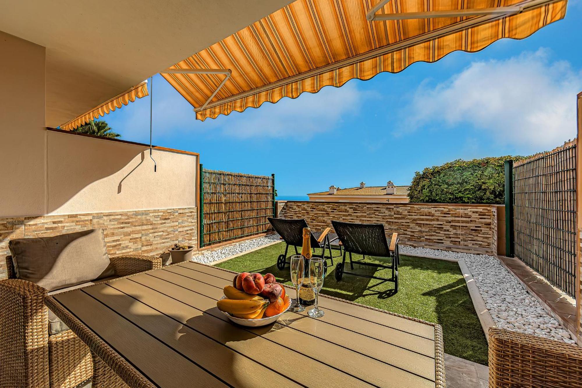 Spacious Ocean View Family Townhouse Puerto de Santiago  Esterno foto