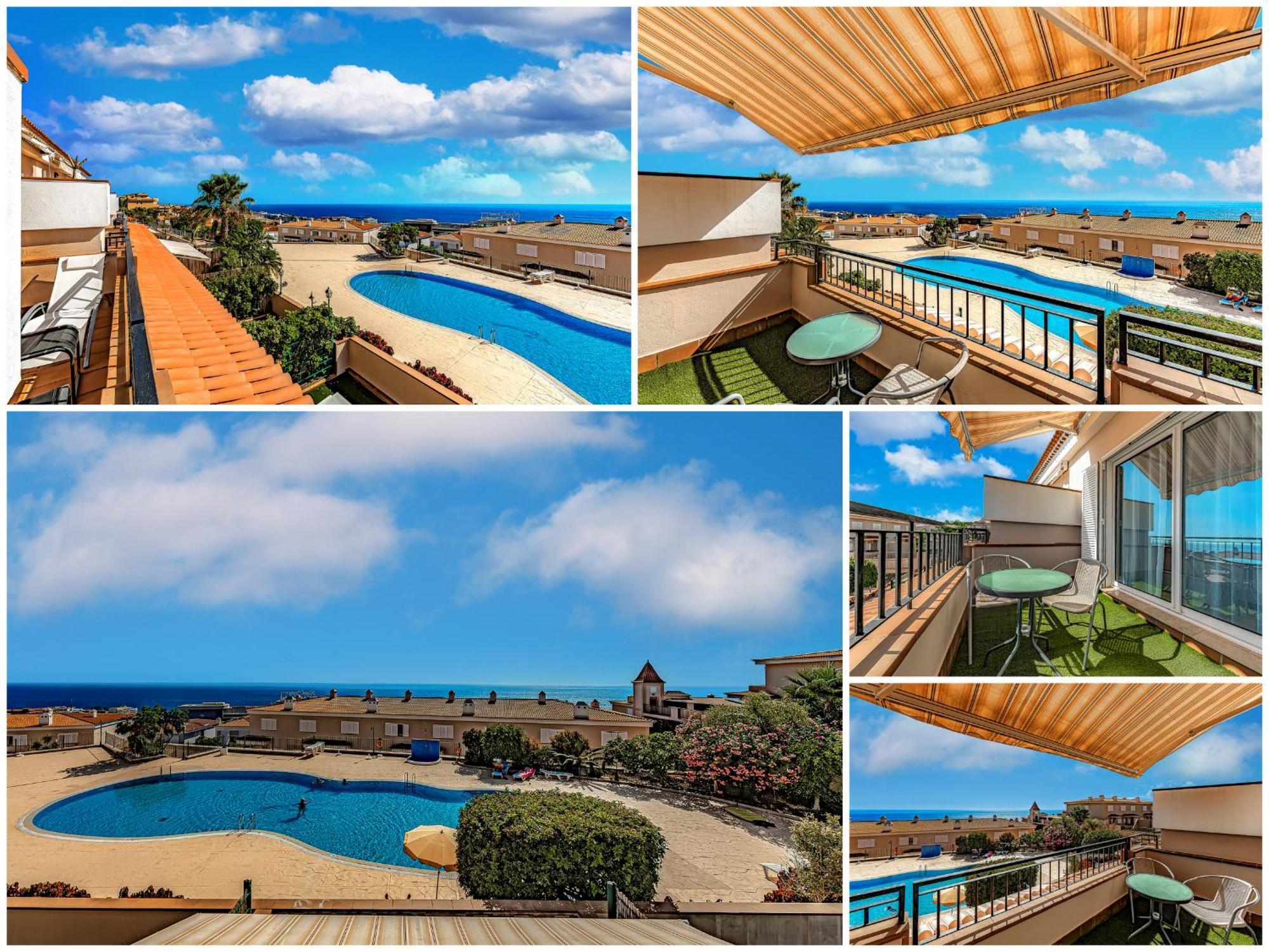 Spacious Ocean View Family Townhouse Puerto de Santiago  Esterno foto